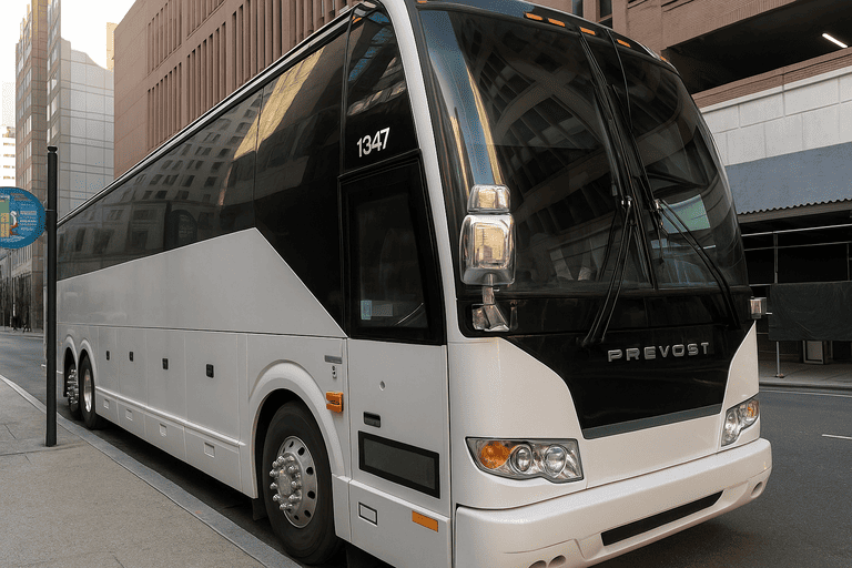 a Charter Bus Rental Wylie coach bus